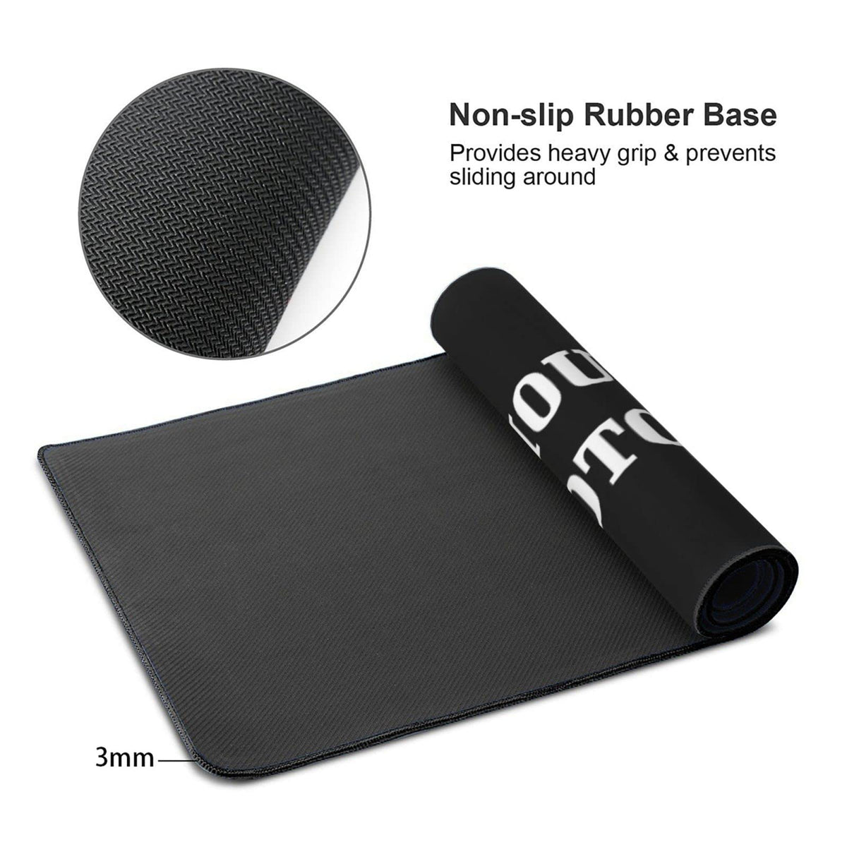 Personalized XXL Mouse Pad Add Photo Picture Text Logo Art Design and Make Your Own Customized