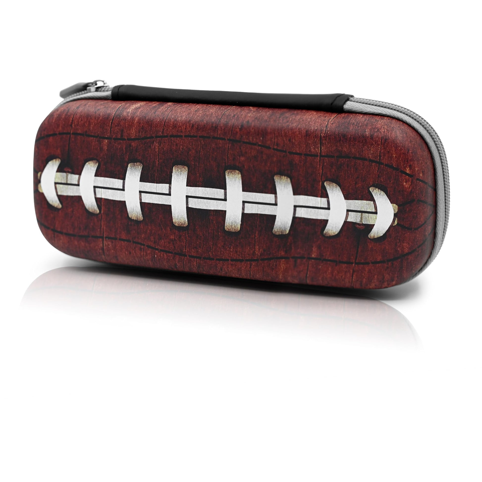 WtallasiSei Football Pencil Case Zip Pencil Box Multi Pouch Holder Desk Organizer For Boys Girls