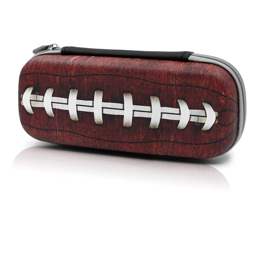 WtallasiSei Football Pencil Case Zip Pencil Box Multi Pouch Holder Desk Organizer For Boys Girls