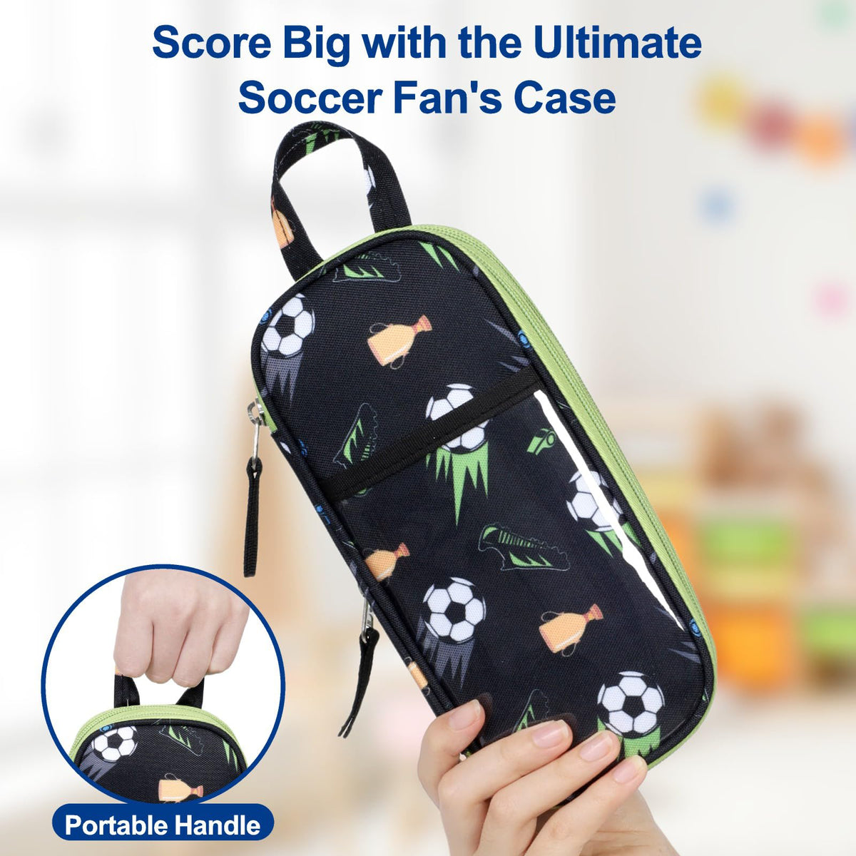 Bagseri Pencil Case for Boys - Expandable Cute Kids Pencil Case