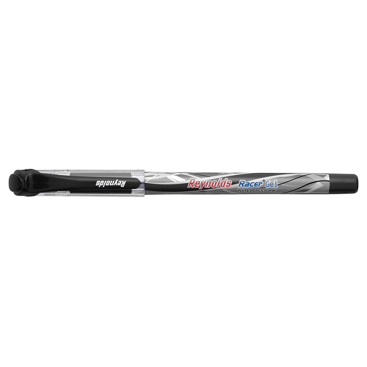 Reynolds Racer 0.5mm Needle Point Gel Pens - Pack of 20 Black Ink (Ship From India)