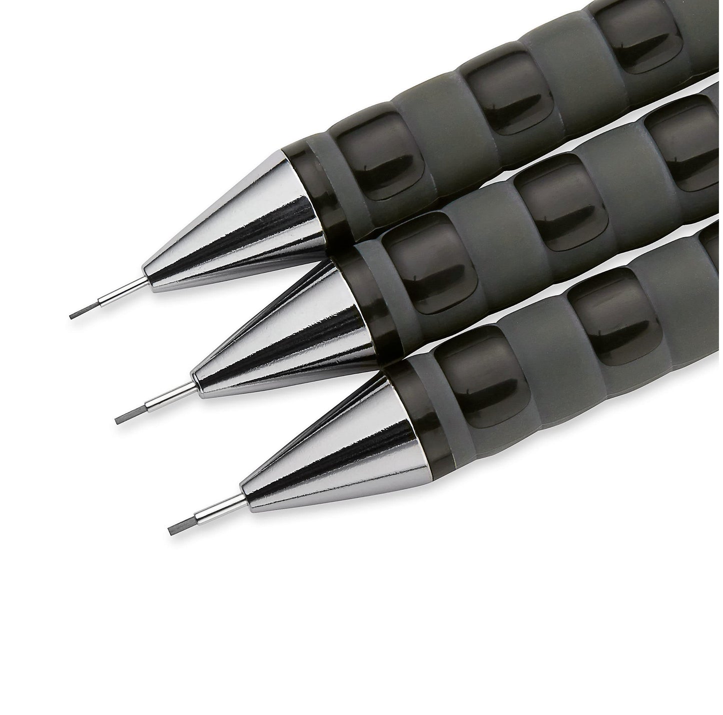 rOtring S0801310 Tikky Mechanical Pencil, Black Barrel, 3-Piece Set