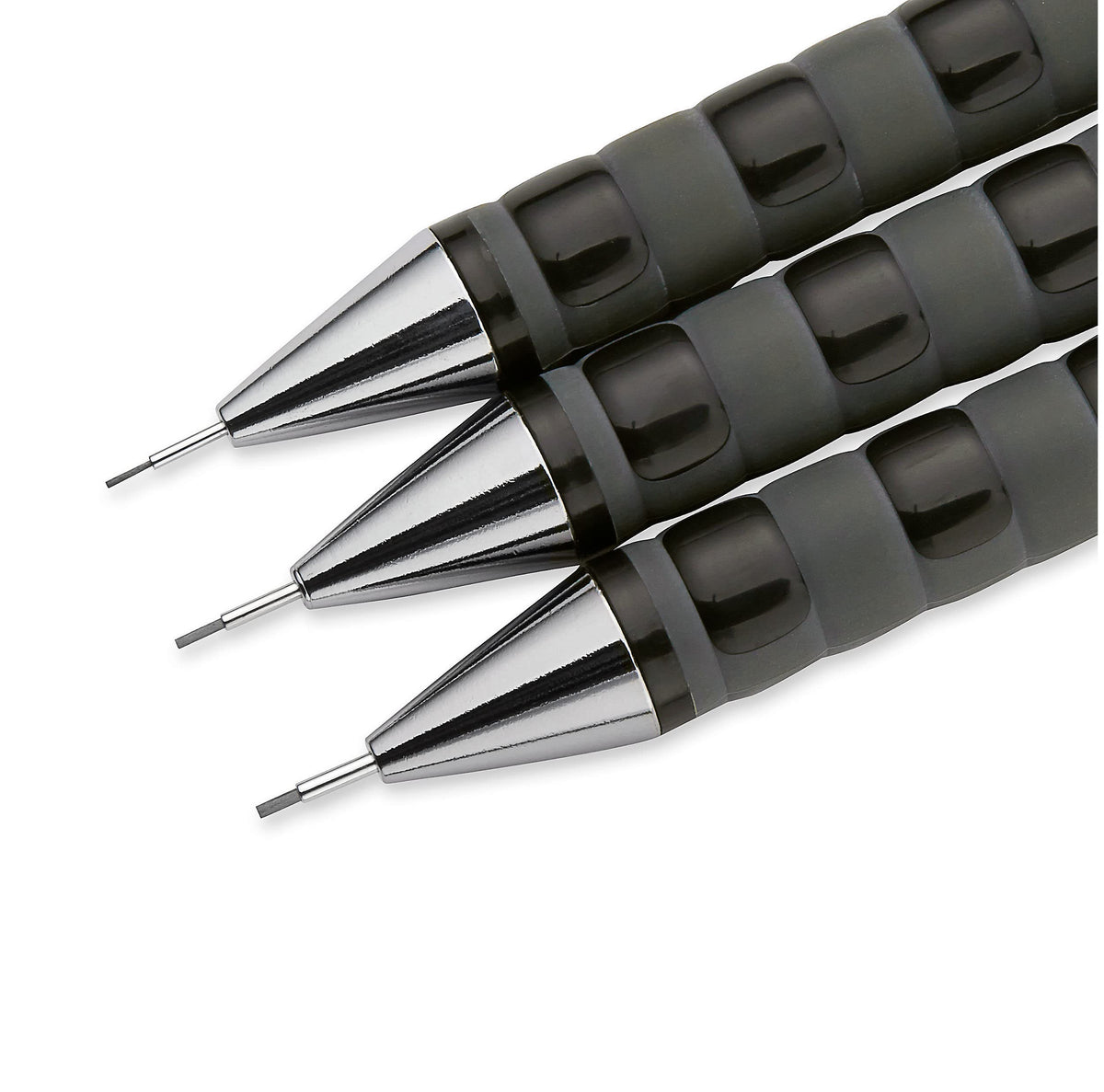 rOtring S0801310 Tikky Mechanical Pencil, Black Barrel, 3-Piece Set