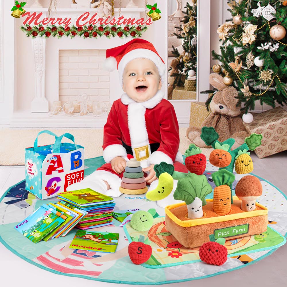 Mini Tudou Alphabet Flash Cards 26 PCS Soft ABC Learning Toys