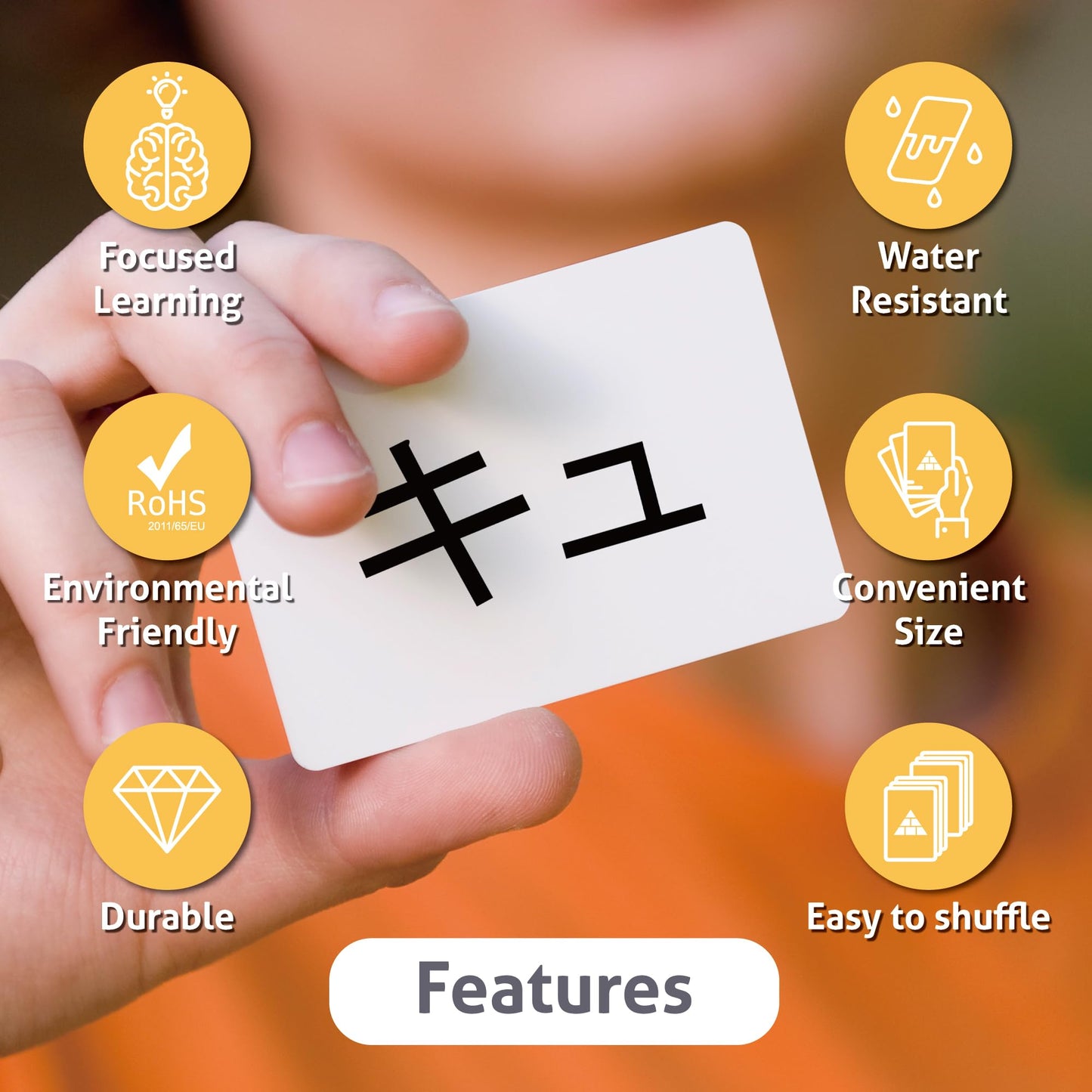 Japanese Syllabary - Katakana Flash Cards (with Stroke-Order Diagrams and Example Words), Standard