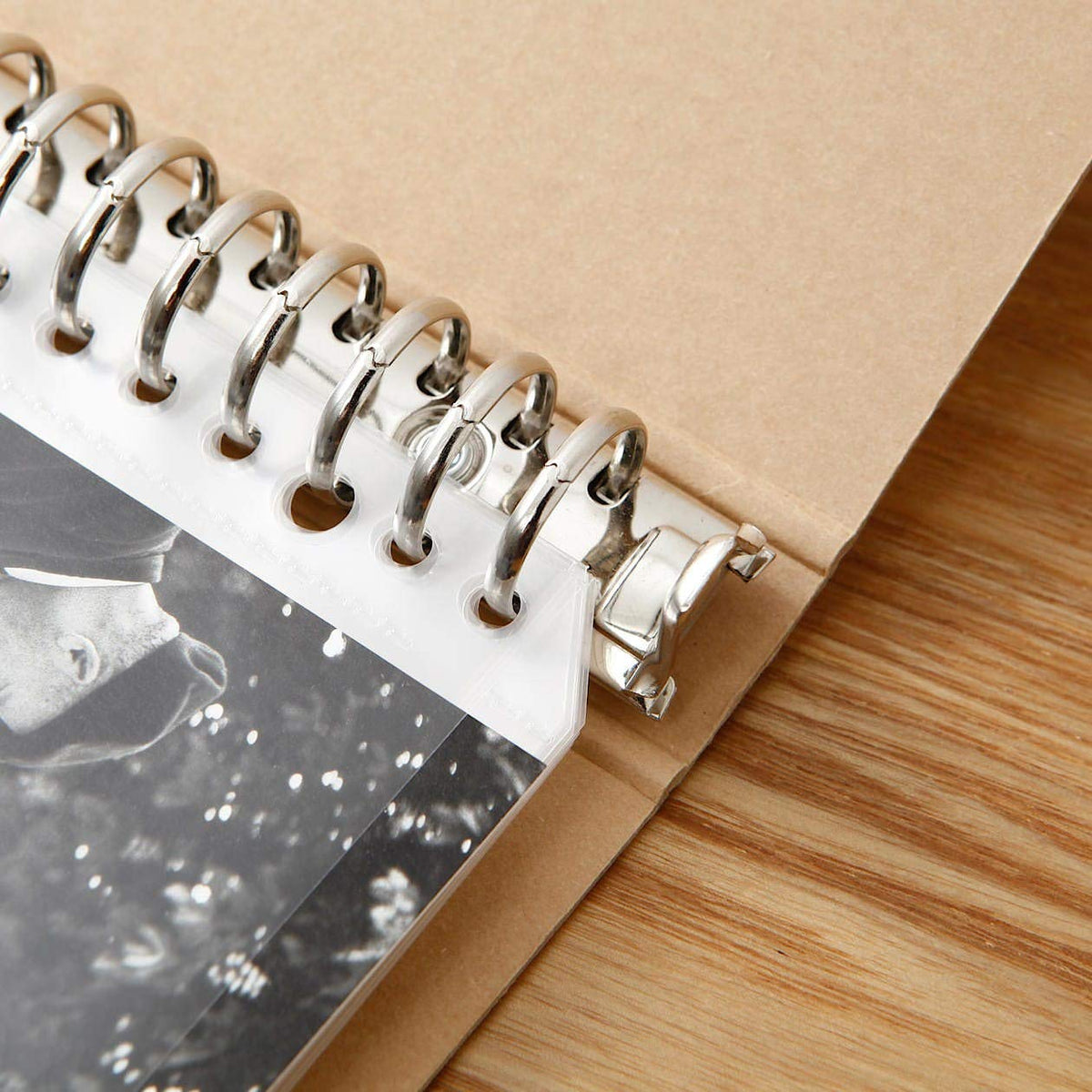 MUJI 82109917 Binder A4, 30 Holes, Beige