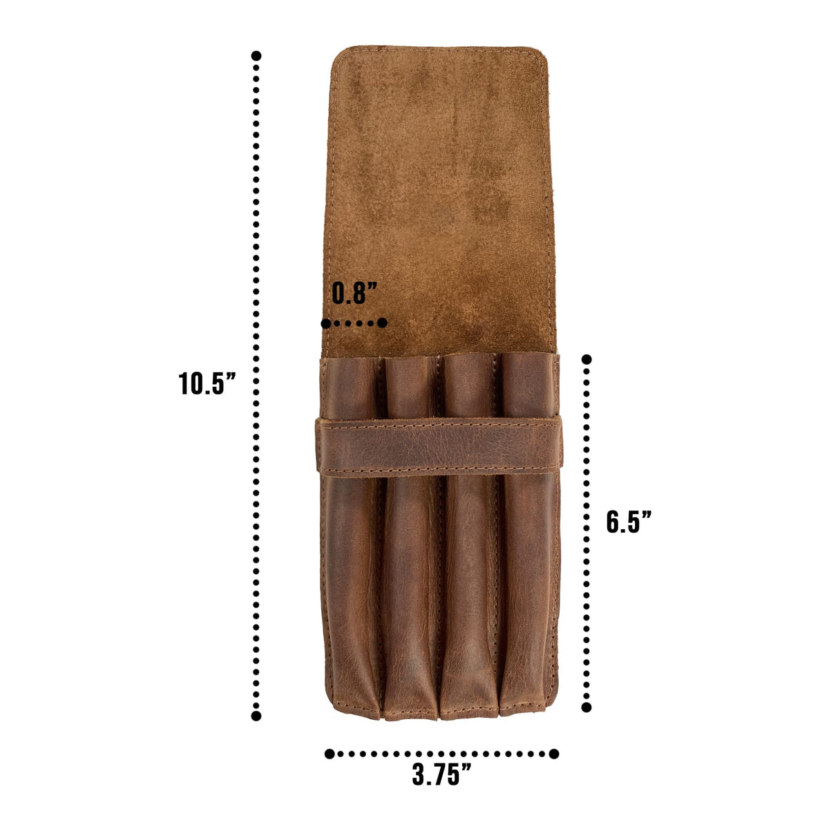 Leather Worx, Pen Holder, Pencil Case, Minimalist Style Holder, Classic Storage, Full Grain