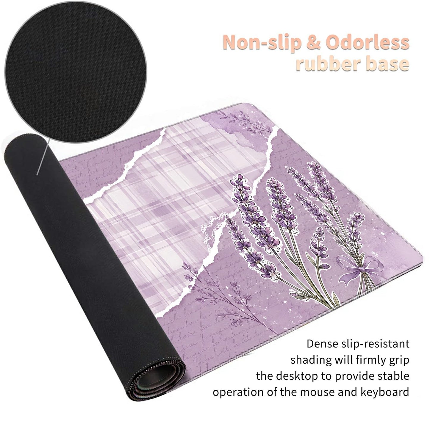 Desk Mat Large Gaming Mouse Pad + Coaster