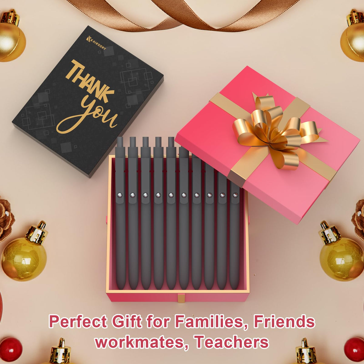 Kairsory Gel Pens,0.5mm Fine Point Tip,Quick Drying Ink, Aesthetic Cute Office School Supplies