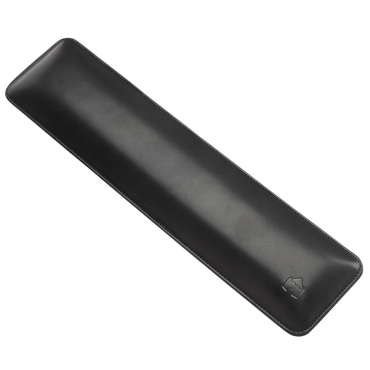 Bailey Full Size by Castle - Leather Ergonomic Computer Wrist Rest Pad for Keyboards with Around