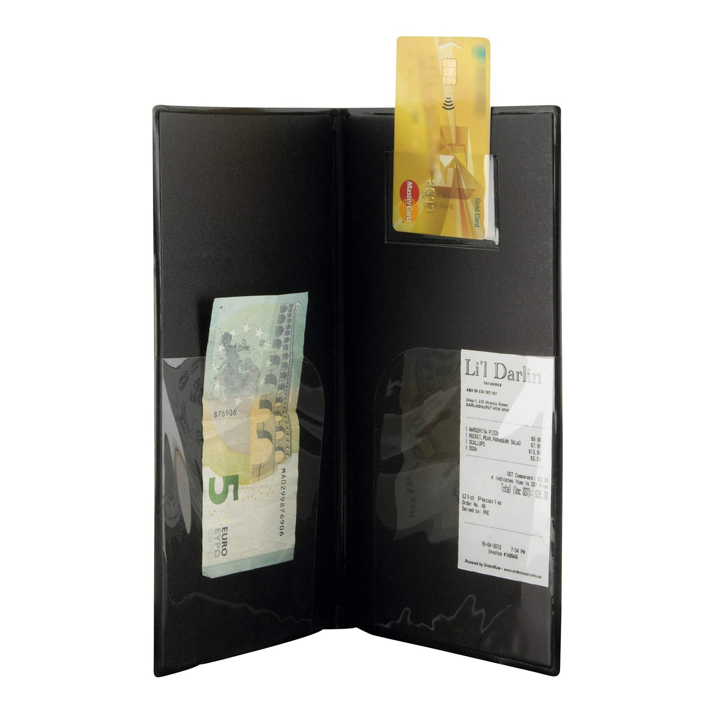 American Metalcraft MCBRBPBL Value Bill Presenter, Black