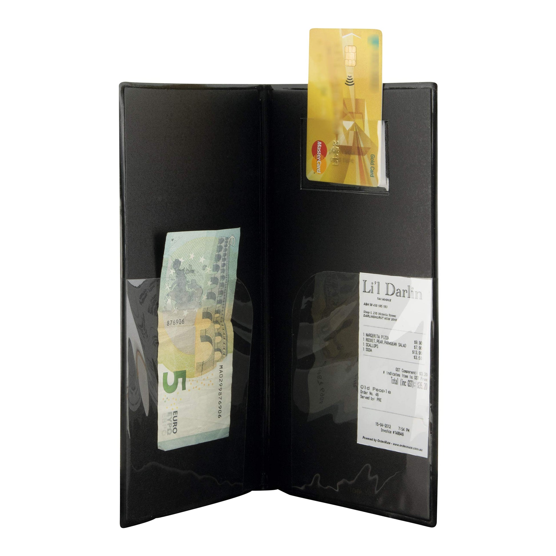 American Metalcraft MCBRBPBL Value Bill Presenter, Black