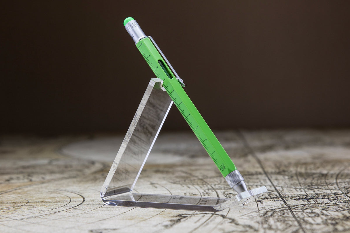 TROIKA CONSTRUCTION – PIP20/NG – Multitasking ballpoint pen – centimetre and inch ruler – 1:20 m