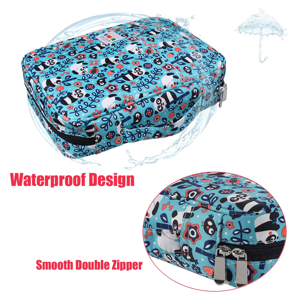 AYVANBER Colored Pencil Case 220 Slots Gel Pens Holder Waterproof Organizer Bag Portable Artist