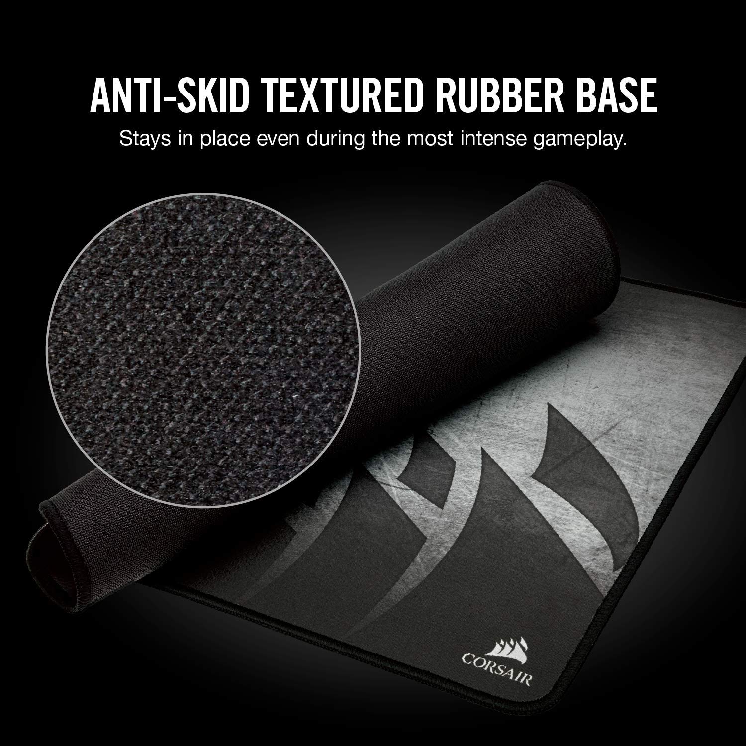 Corsair MM300 - Anti-Fray Cloth Gaming Mouse Pad - High-Performance Mouse Pad Optimized for Gaming