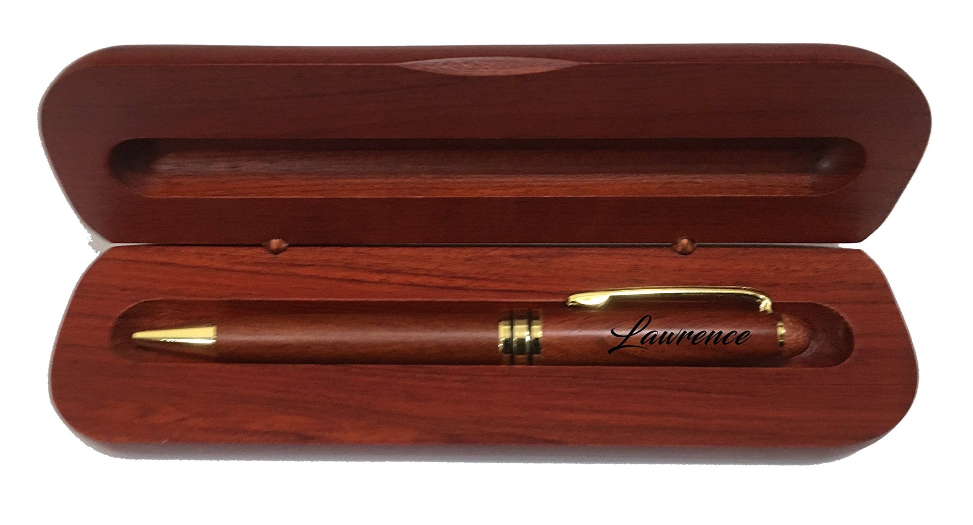 Sofia's Findings Engraved/Personalized Rosewood Pen Gift Set
