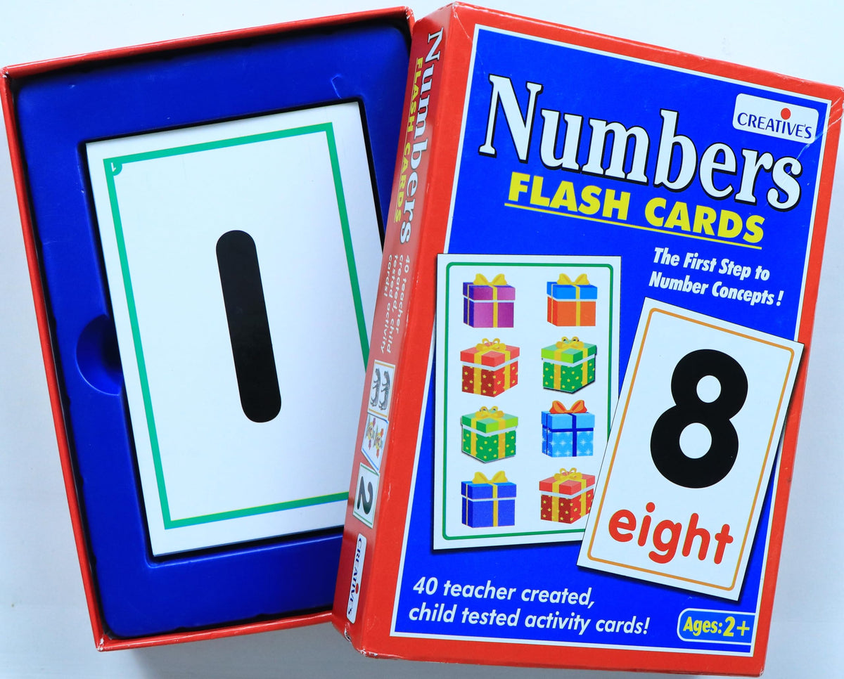 Creative Educational Pre-School Number Flash Cards