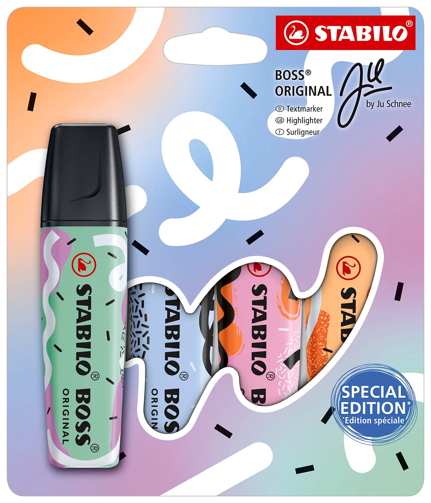 STABILO highlighter BOSS ORIGINAL Pastel by Ju Schnee
