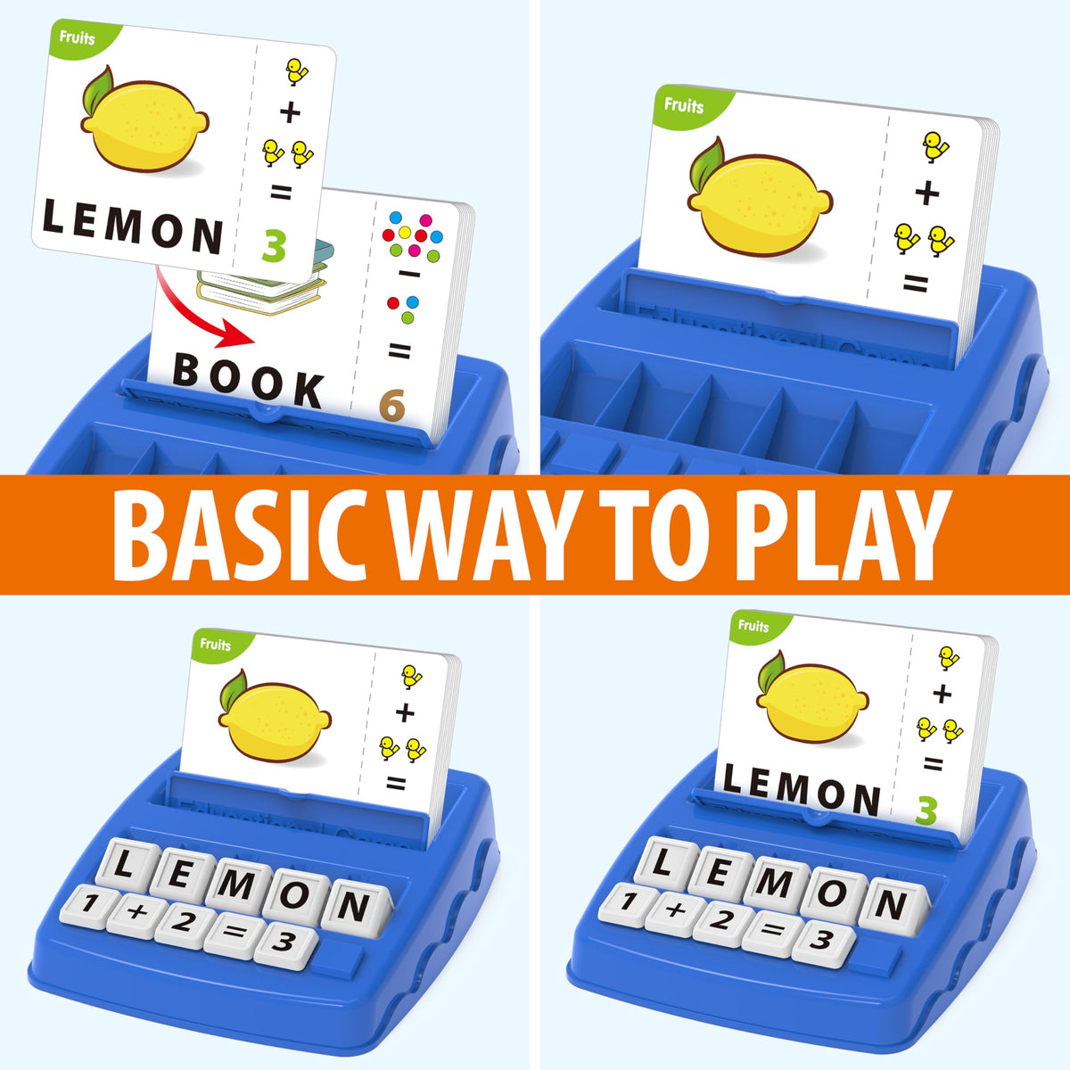 Yolscue Montessori Matching Letter Games,Educational Toys for 3-8 Year Olds Boys Girls,Alphabet