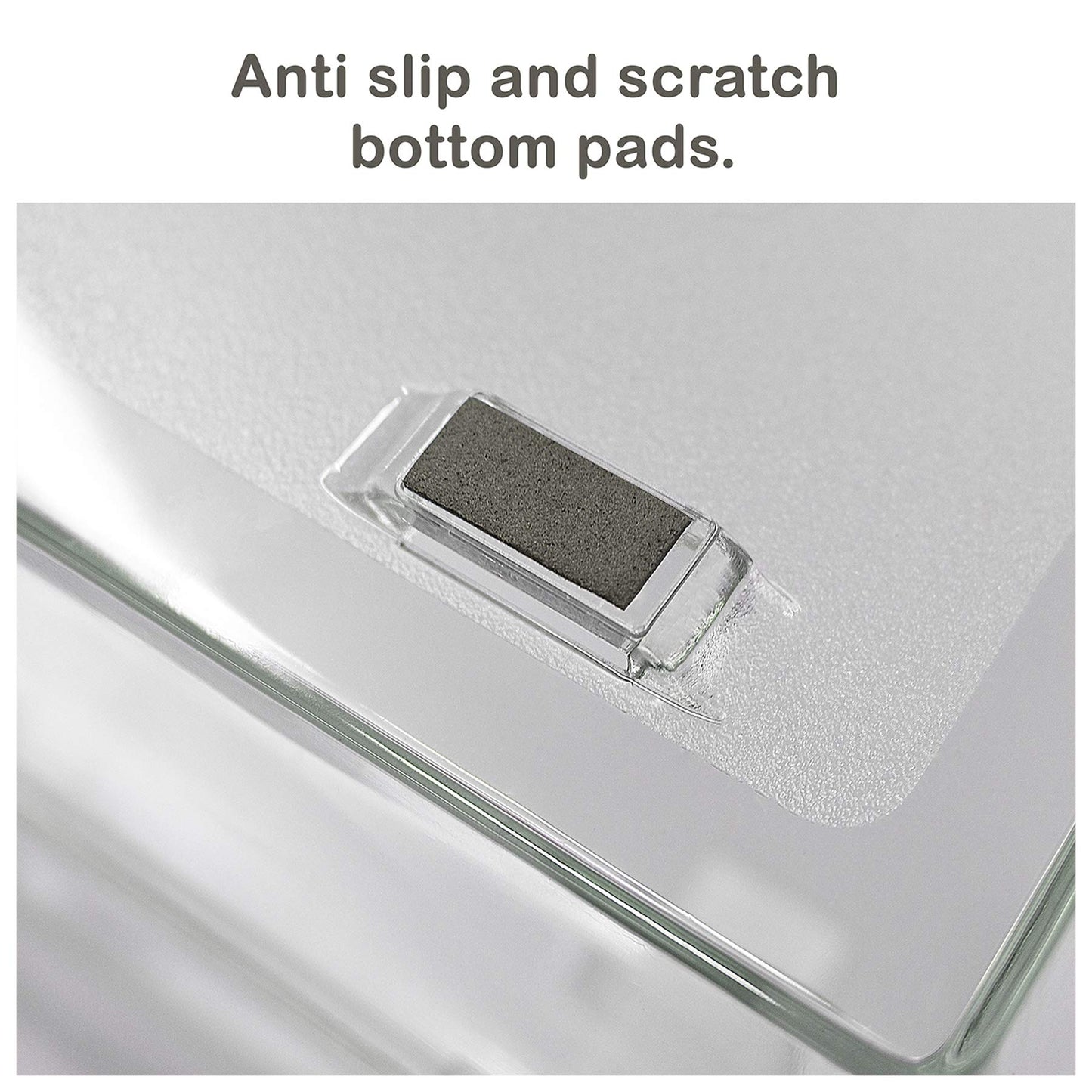 Acrimet 3 Tier Paper Letter Tray Side Load Letter Size, Office Desk File Document Organizer Plastic