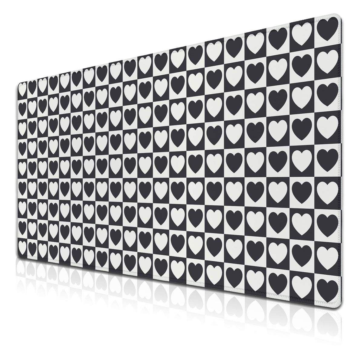 Samgula Gaming Mat Black and White XXL Mousepad Big Mouse Pad Office Desk Mat Full Desk Mouse Pads