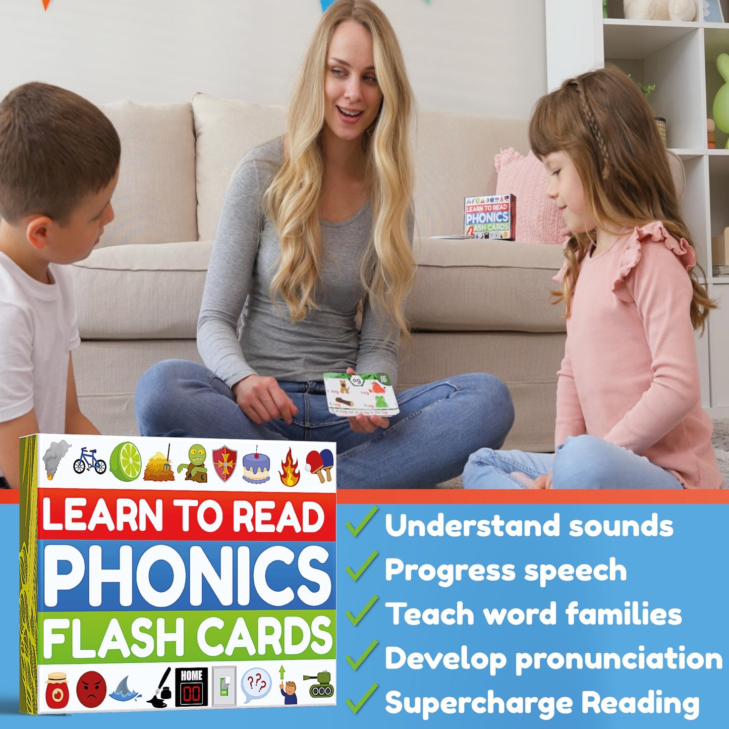 THE BAMBINO TREE Phonics Flash Cards