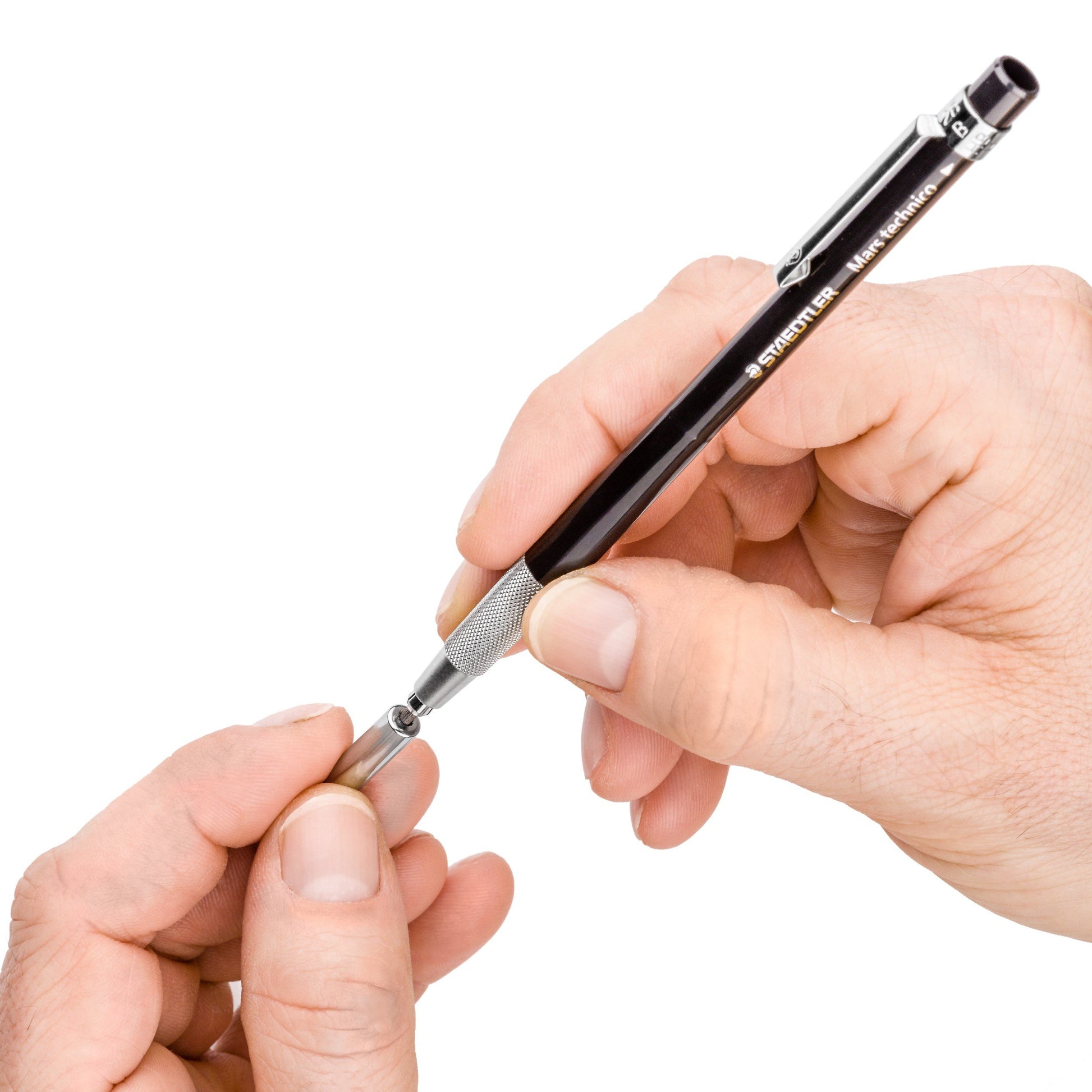 Staedtler Mars Technico 780 C-9 leadholder Pencil with HB Lead, Black