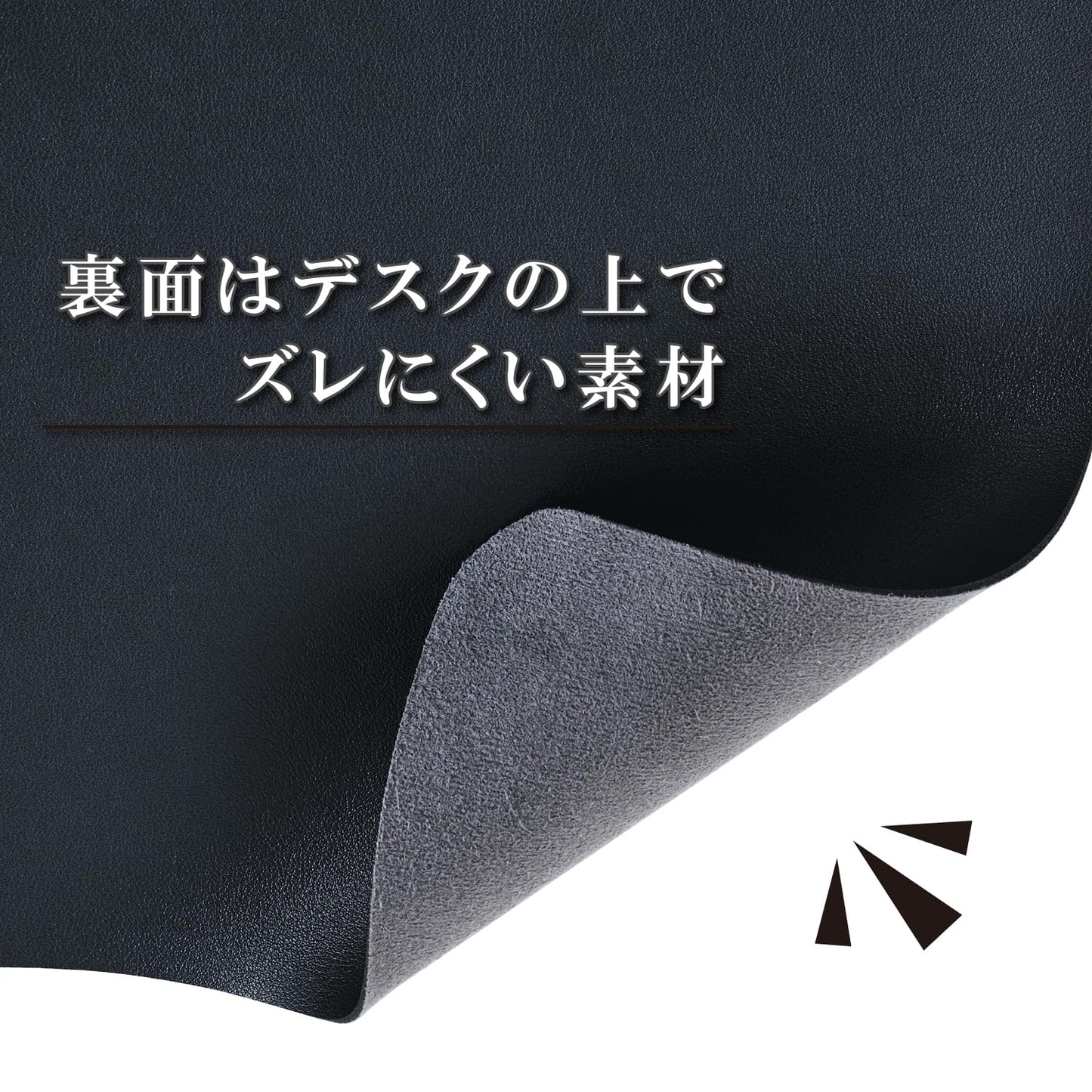 Elecom MP-XDM04BK Desk Mat, Large Mouse Pad, 35.4 x 16.9 inches (900 x 430 mm), Mouse Compatible