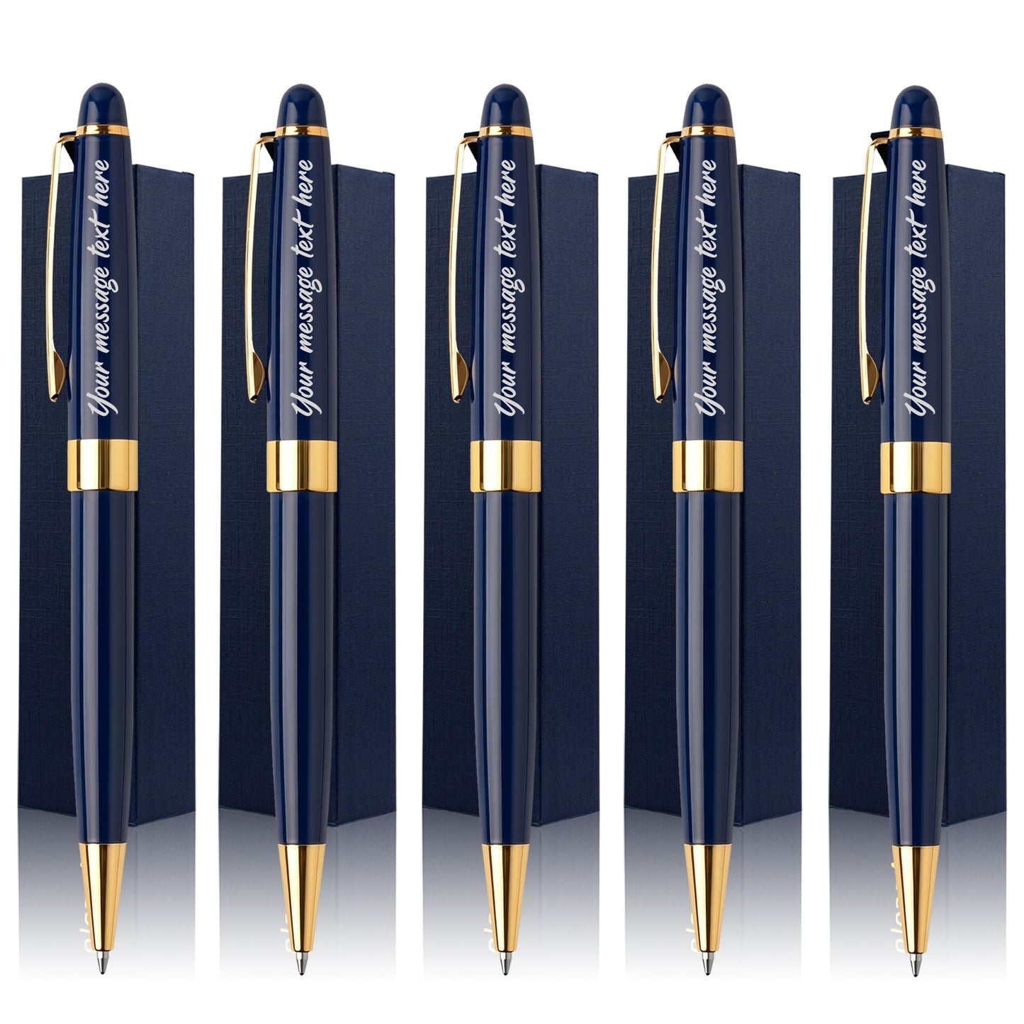 Personalized Fancy Pens - Advertising Buesiness Gift Office Writing Pen Set