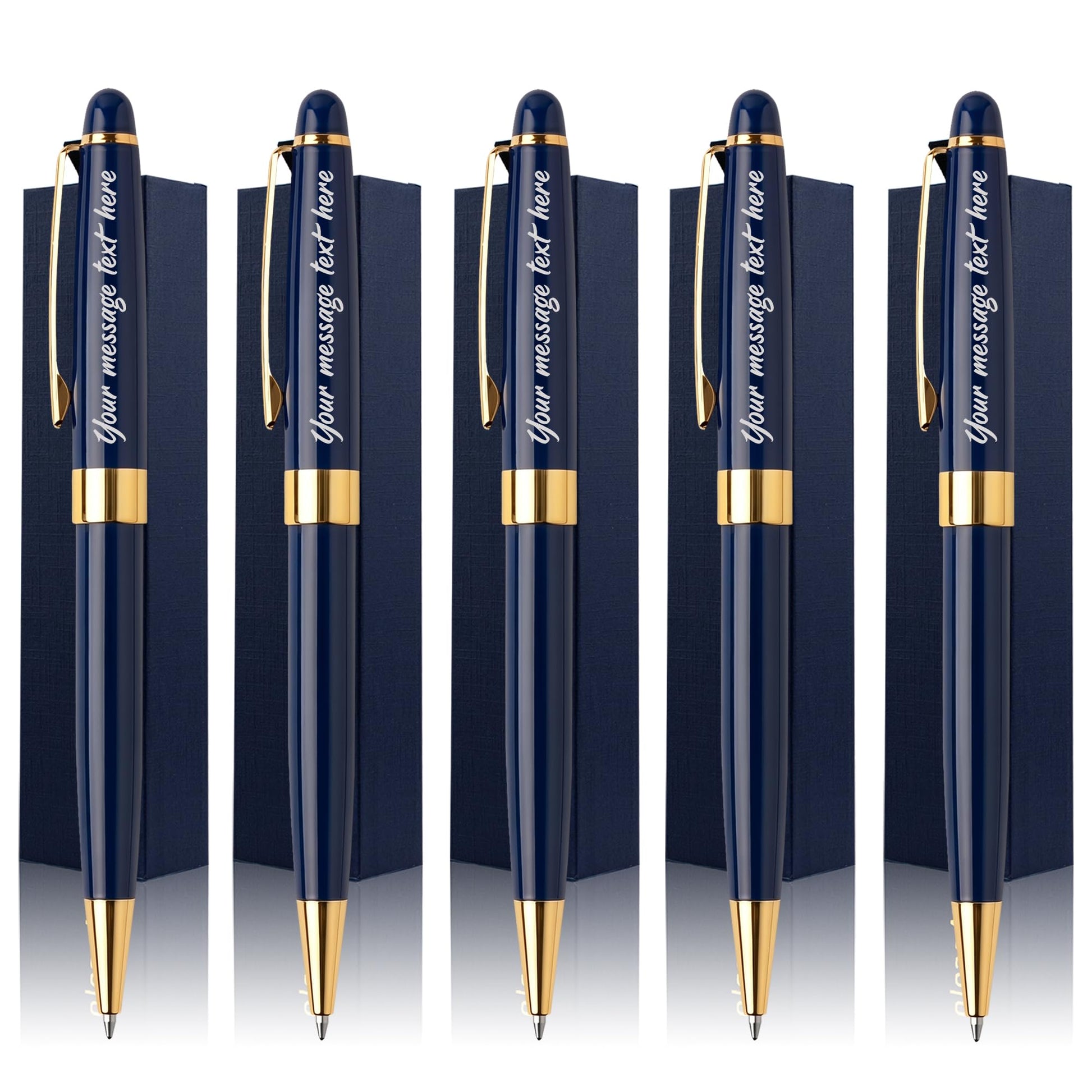 Personalized Fancy Pens - Advertising Buesiness Gift Office Writing Pen Set