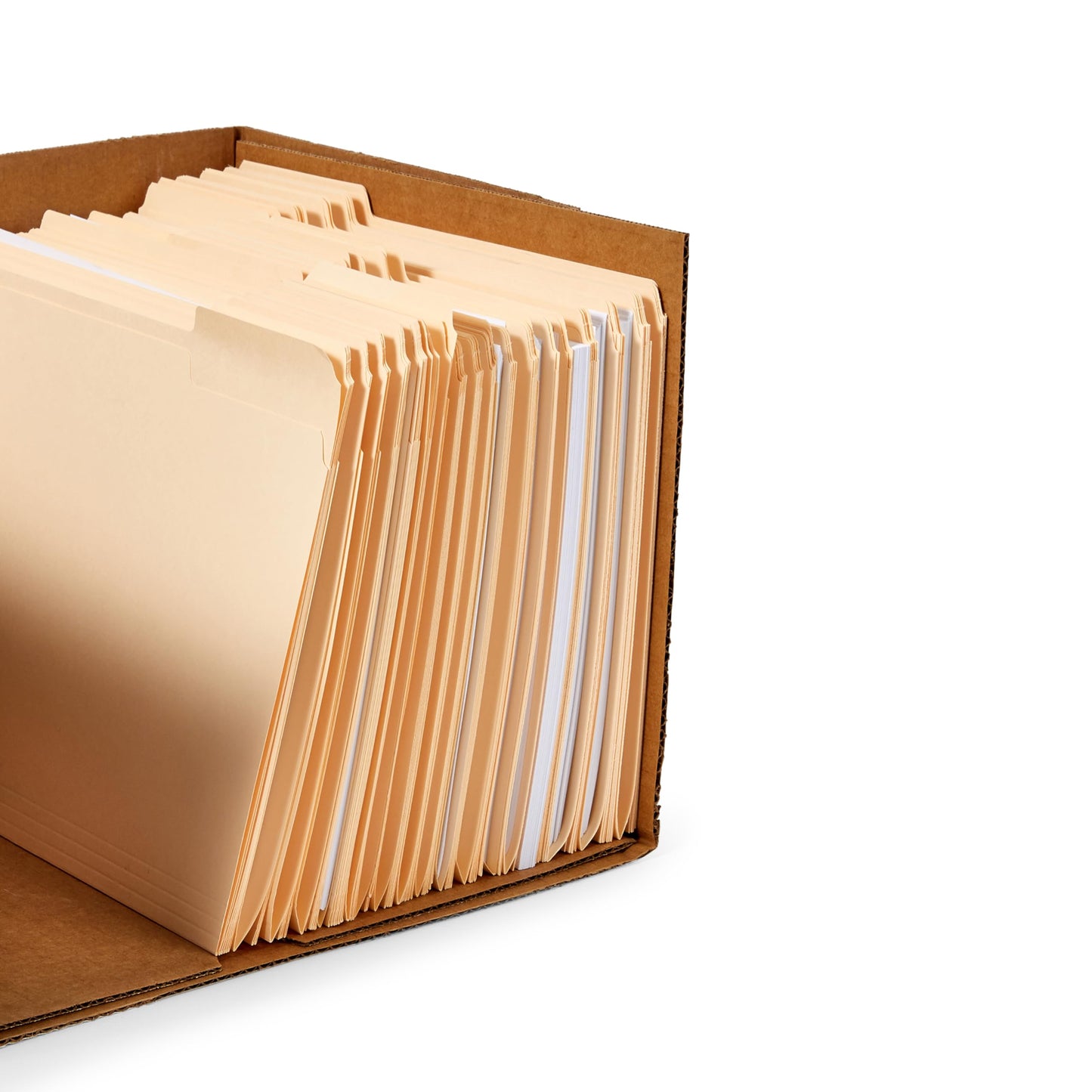 Amazon Basics Storage/Filing Boxes with Lift-Off Lid, Letter/Legal Size, Collapsible, Tape-Free