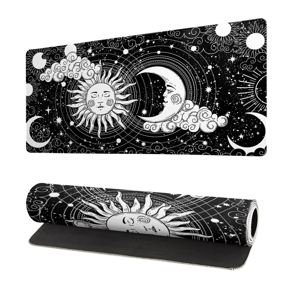 Magic Astrology Extended Big Mouse Pad Large, Gaming Mouse Pad Desk Pad,27.6x11.8 Inch Long