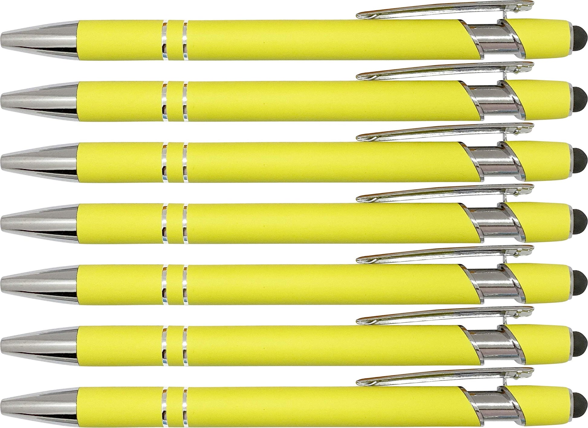 Pastel Rubberized Soft Touch | Pastel Colors | Ballpoint Pen with Stylus Tip a stylish, premium
