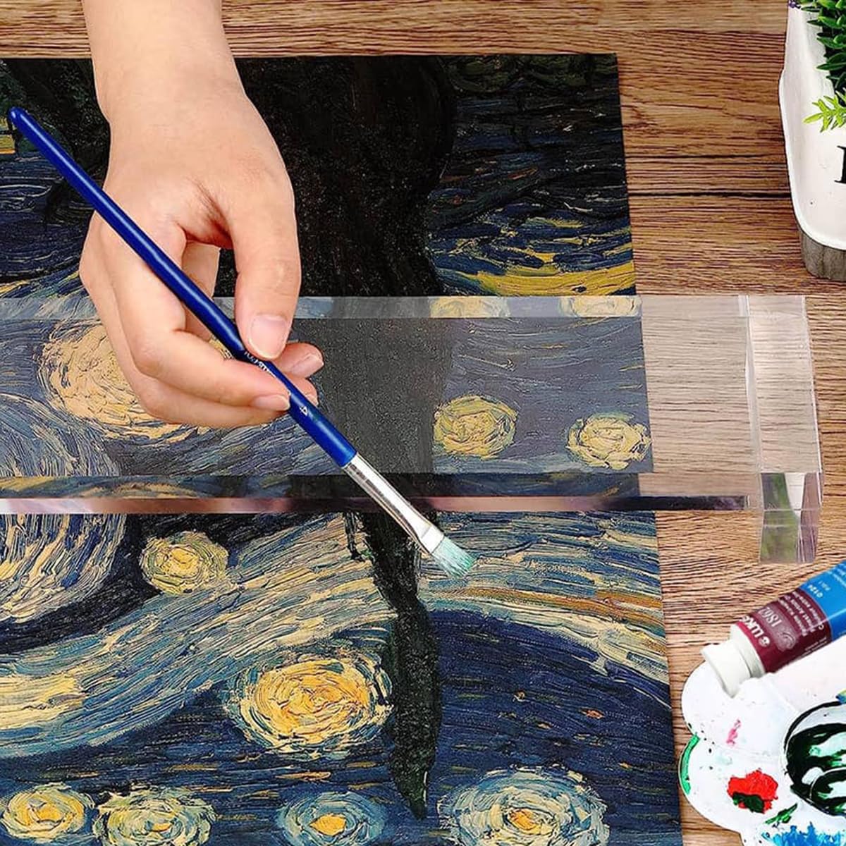 Creative Mark Artist Leaning Bridge Hand and Wrist Leaning Bridge Acrylic Used For Steady Hand