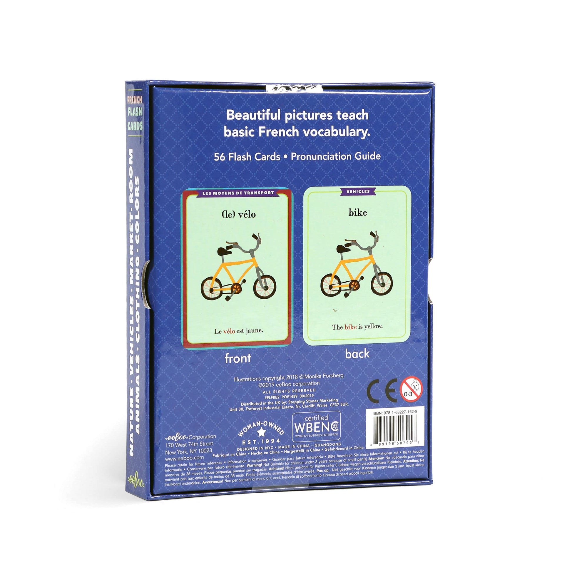 eeBoo: French Vocabulary Flash Cards, Learn French, Imaginative Problem Solving, Educational Games