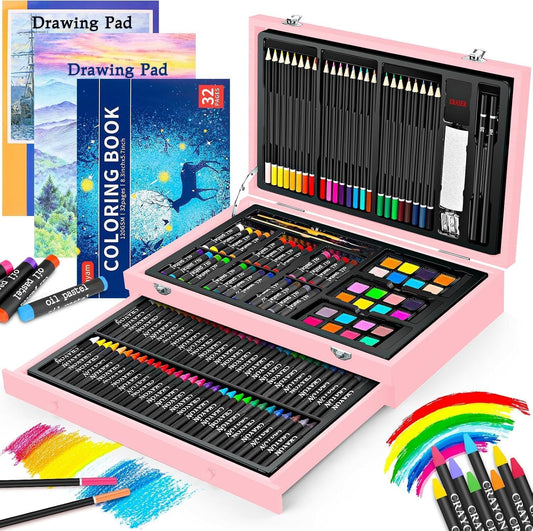 iBayam Pink Art Supplies, Gifts Kids Teen Girls Trendy Stuff 6-16 Year Old