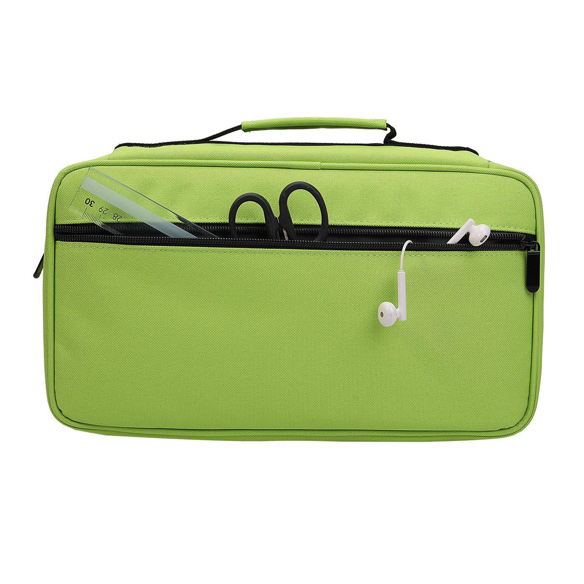 BOMKEE 60 Slots Marker Organizer Case, Large Marker Case for 60 Markers Big Capacity Marker Storage