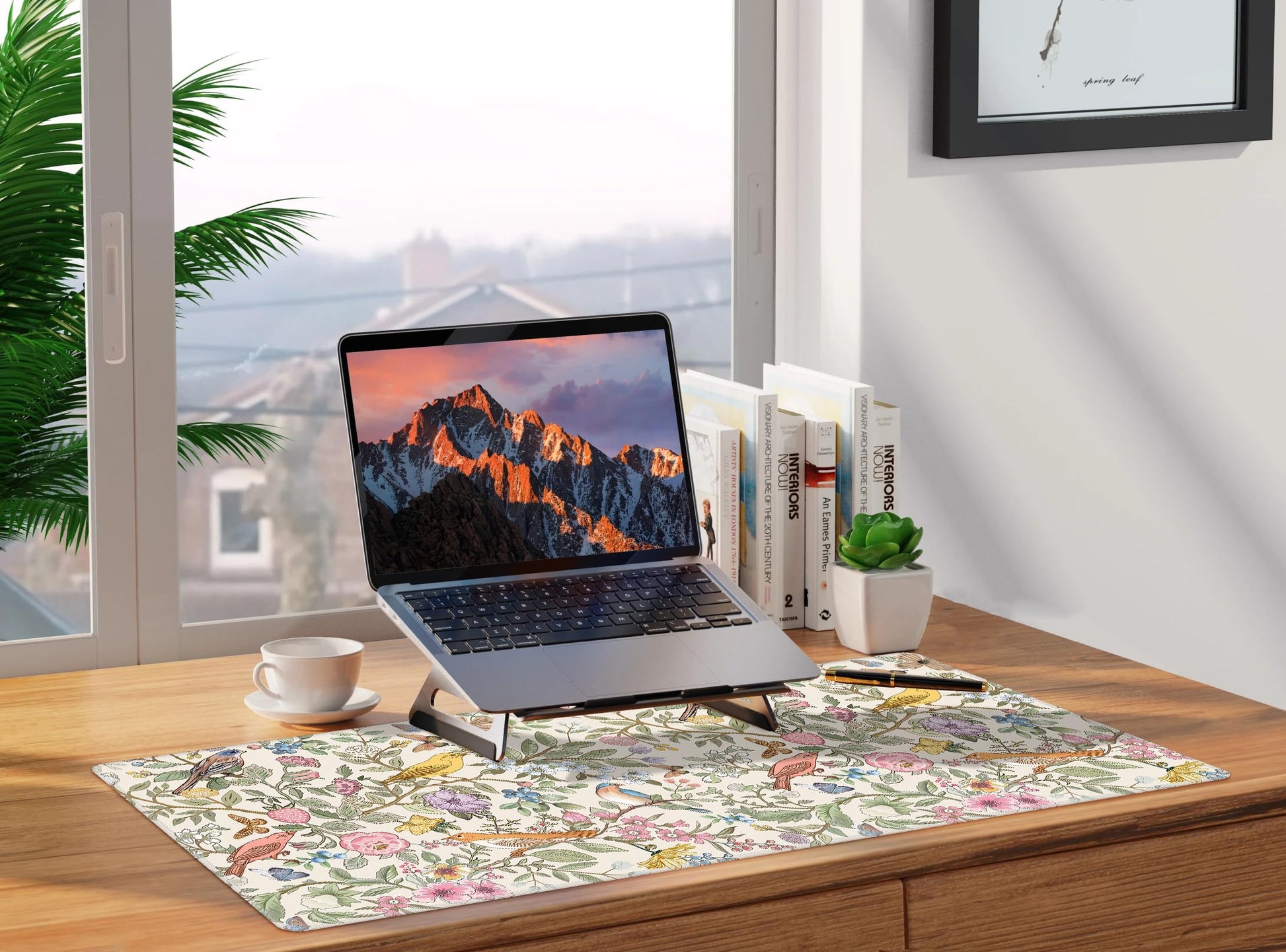 Baziabbo Cute Desk Mat,XXL Extended Big Mouse Pad,Gaming Mousepad with Stitched Edge,Non-Slip