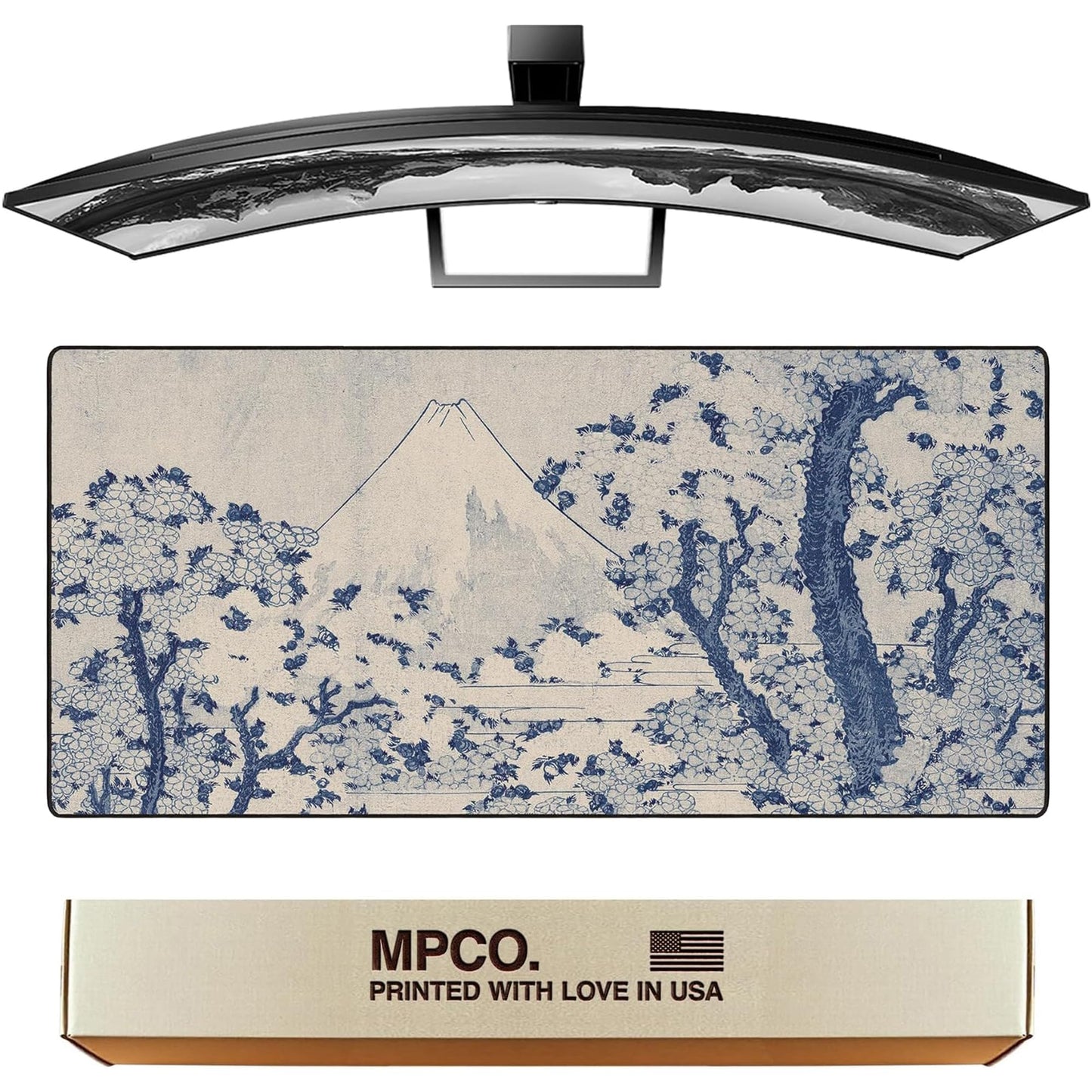 MPCO. Orignal Gaming Desk Pad, 36" x 17" Duraglyde Fabric Non-Slip Desk Mat