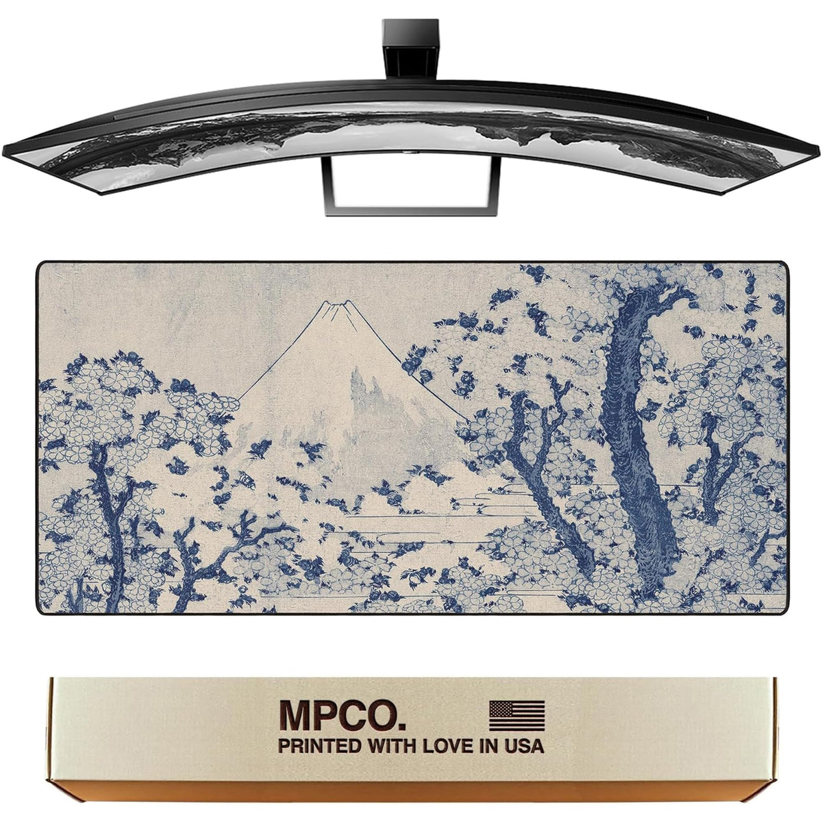 MPCO. Orignal Gaming Desk Pad, 36" x 17" Duraglyde Fabric Non-Slip Desk Mat