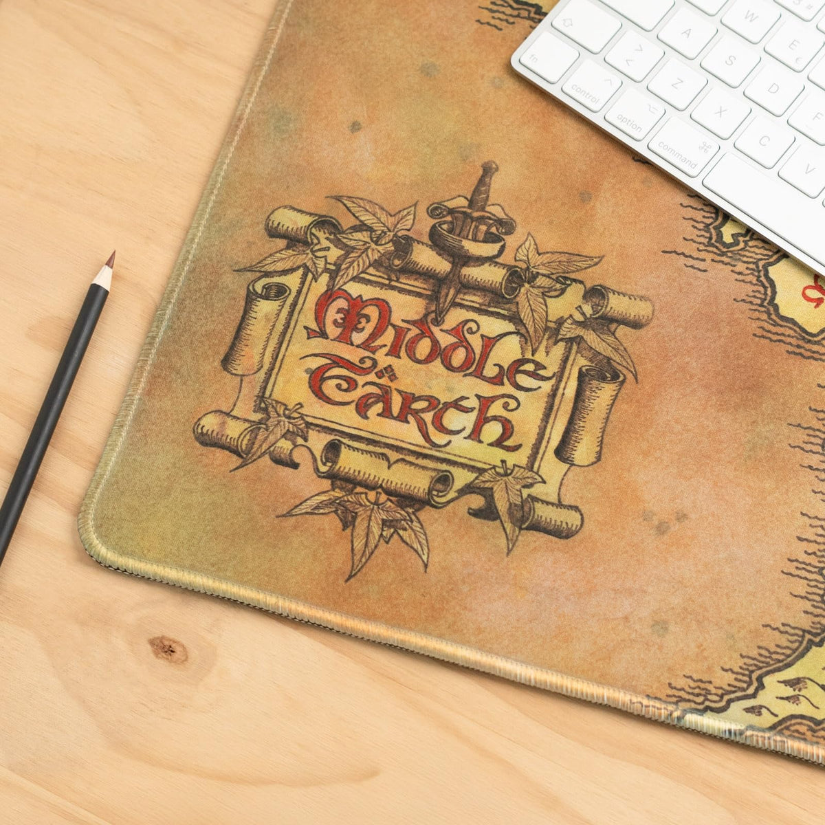 Grupo Erik Lord of the Rings Mouse Pad Gaming 31.5x13.78in LOTR Gifts