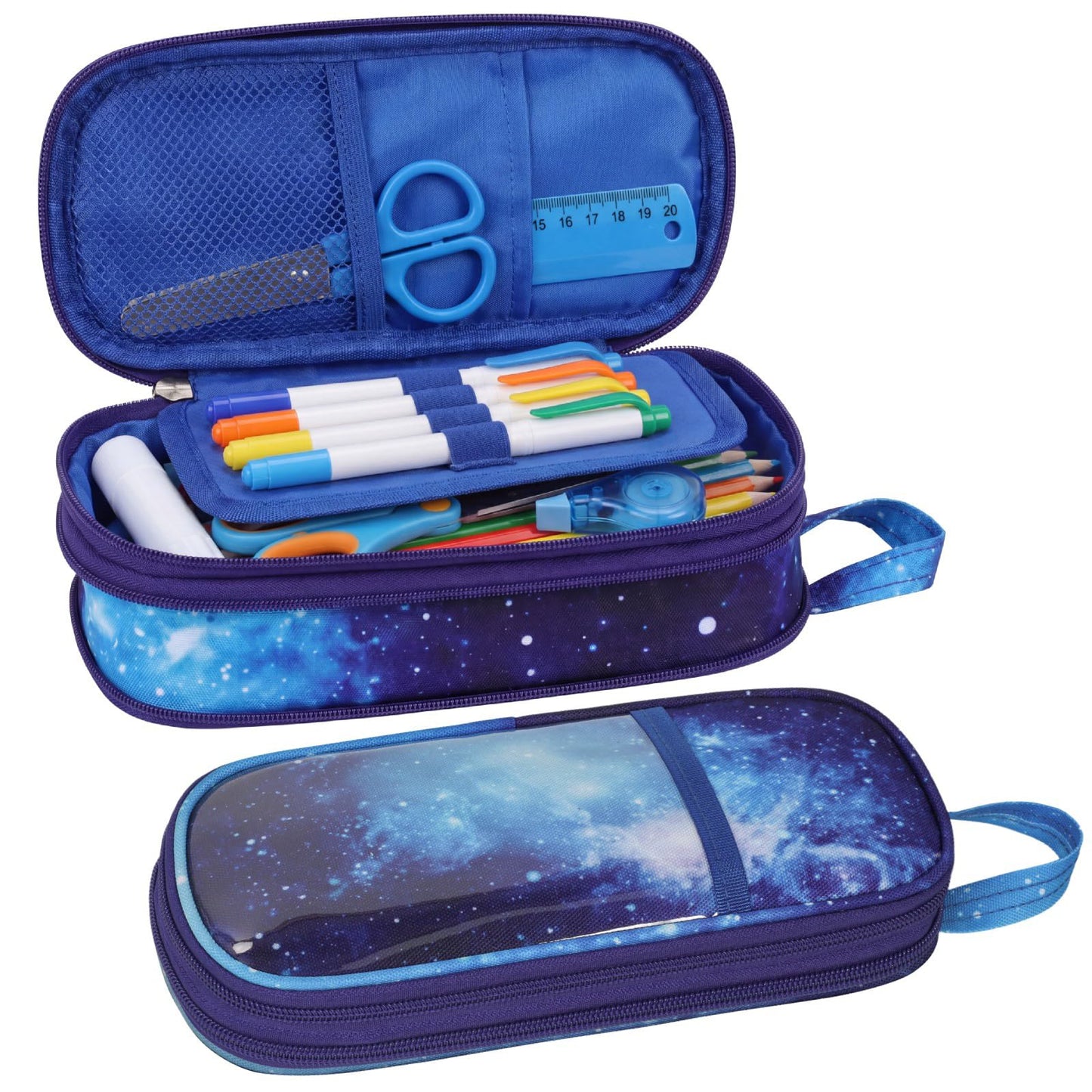 Bagseri Pencil Case for Boys - Expandable Cute Kids Pencil Case
