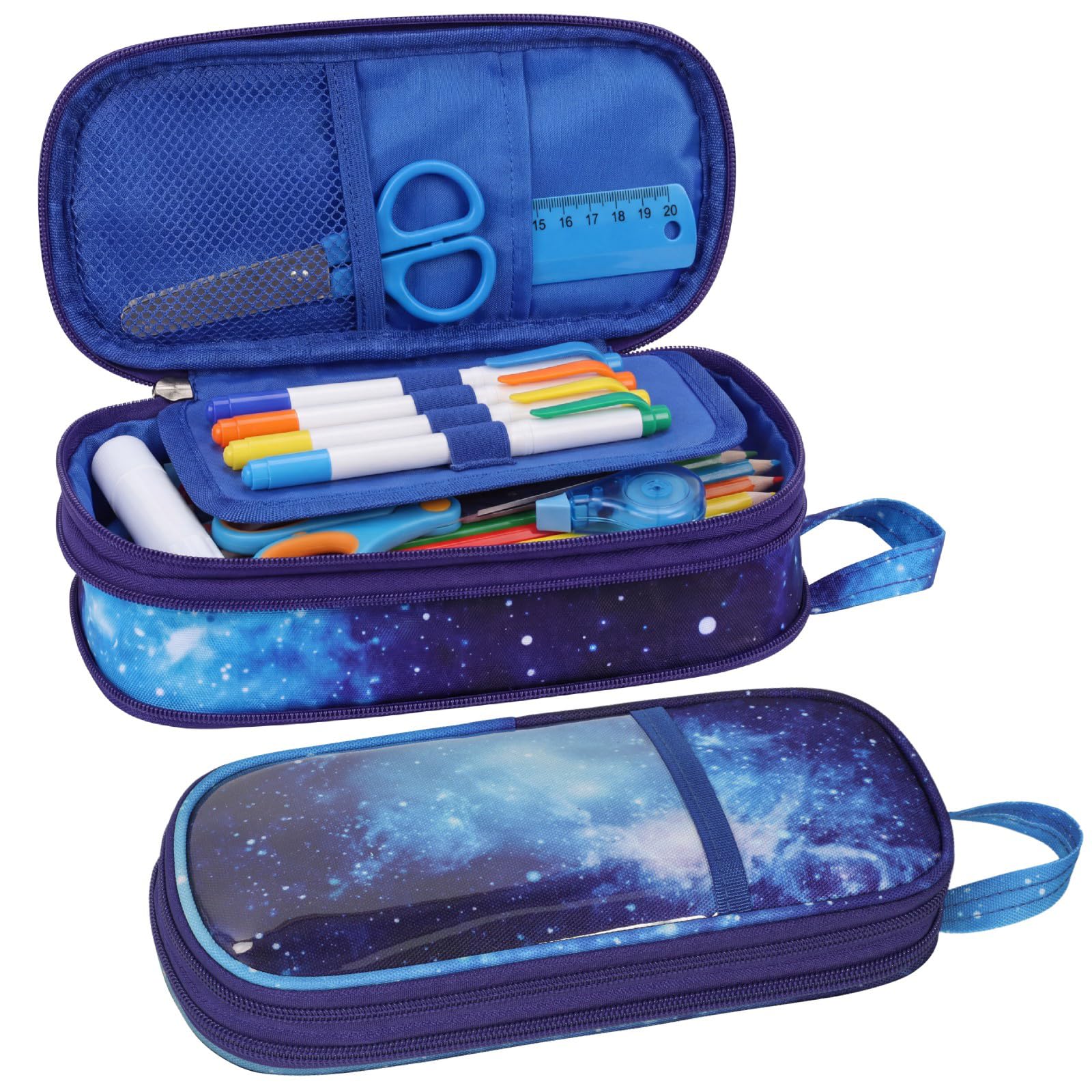 Bagseri Pencil Case for Boys - Expandable Cute Kids Pencil Case