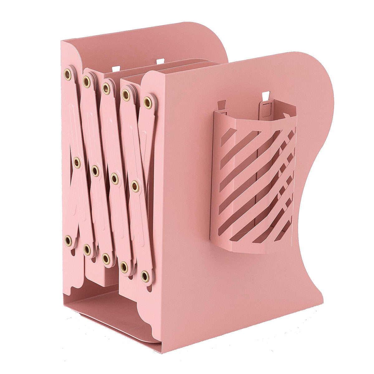 Simplesun Adjustable Book Ends for Heavy Books, Metal Expandable Bookends for Shelves, Book