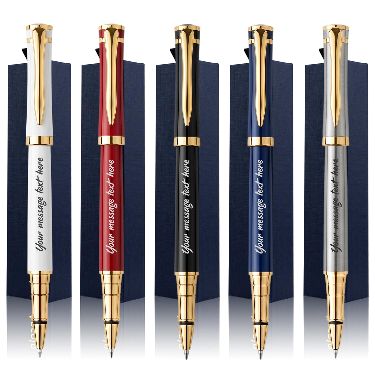 Custom Pens Office Gift Set, Gift pen for Business Office Colleague Friends