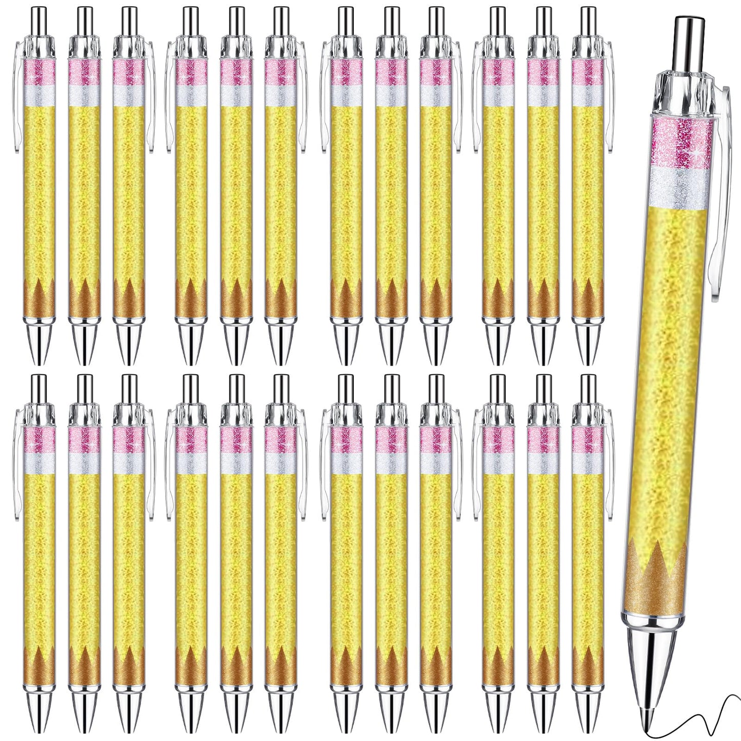 Motipuns 50 Pcs Teachers Pen Bulk Christmas Teacher Appreciation Gifts Bulk