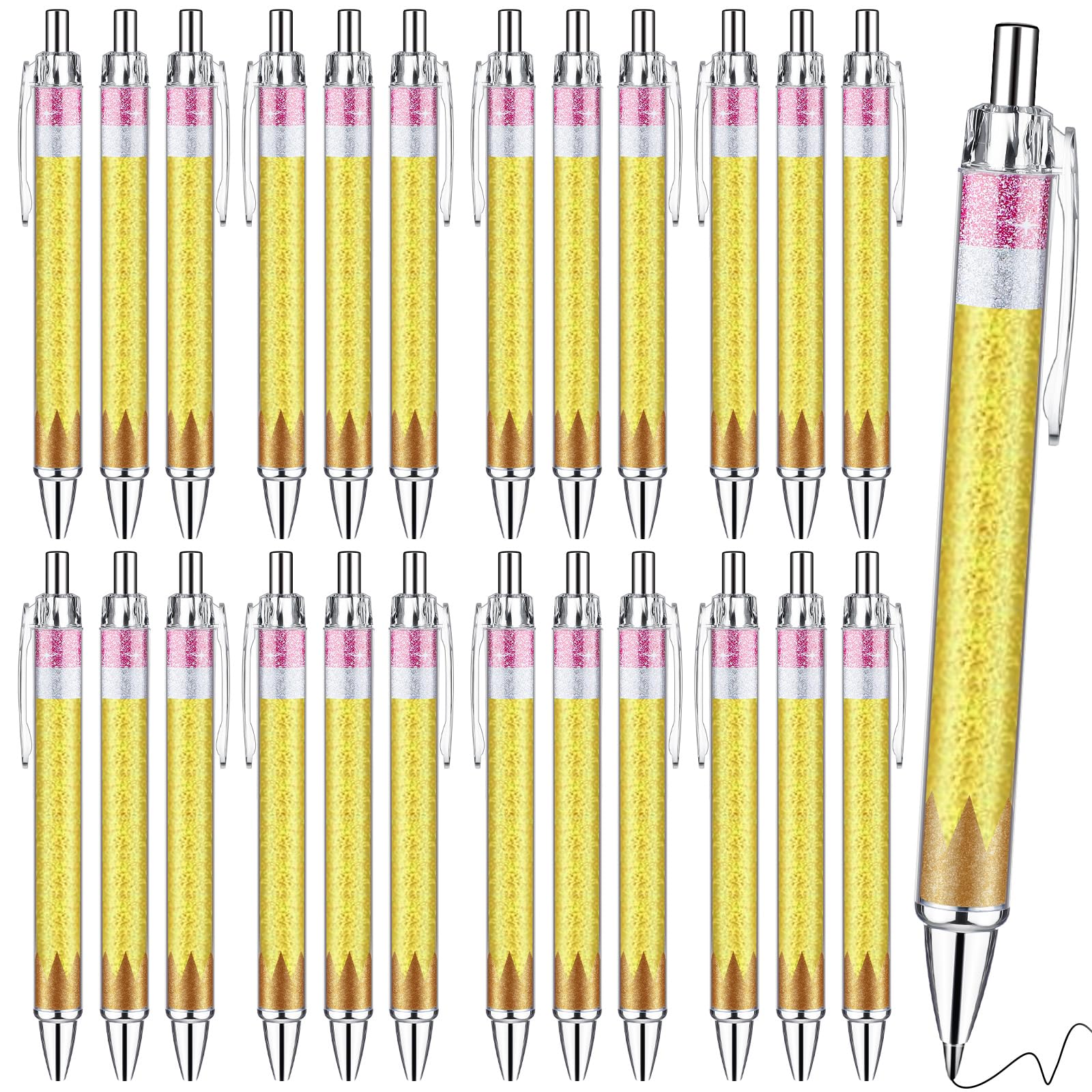 Motipuns 50 Pcs Teachers Pen Bulk Christmas Teacher Appreciation Gifts Bulk