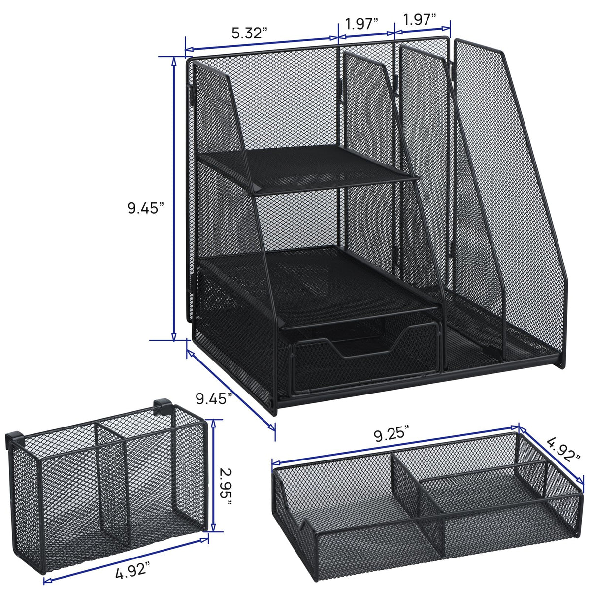 Topwey Desk Organizers and Acceessories for Office School Study
