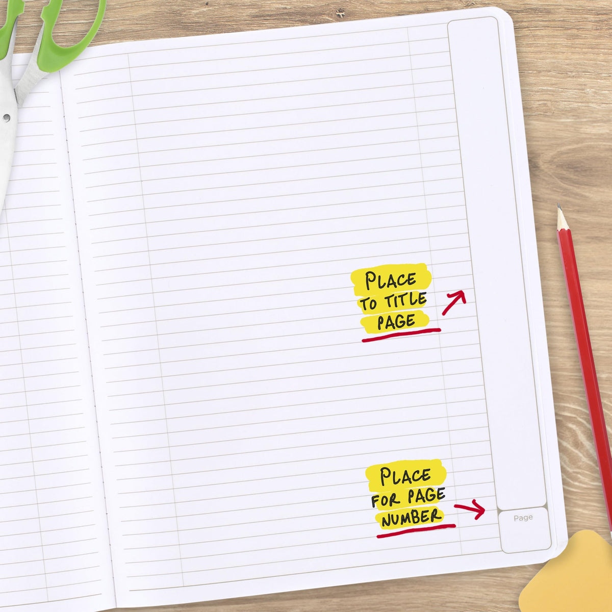 Five Star Interactive Notetaking Composition Book, 1 Subject, College Ruled Paper, 9" x 11", 100