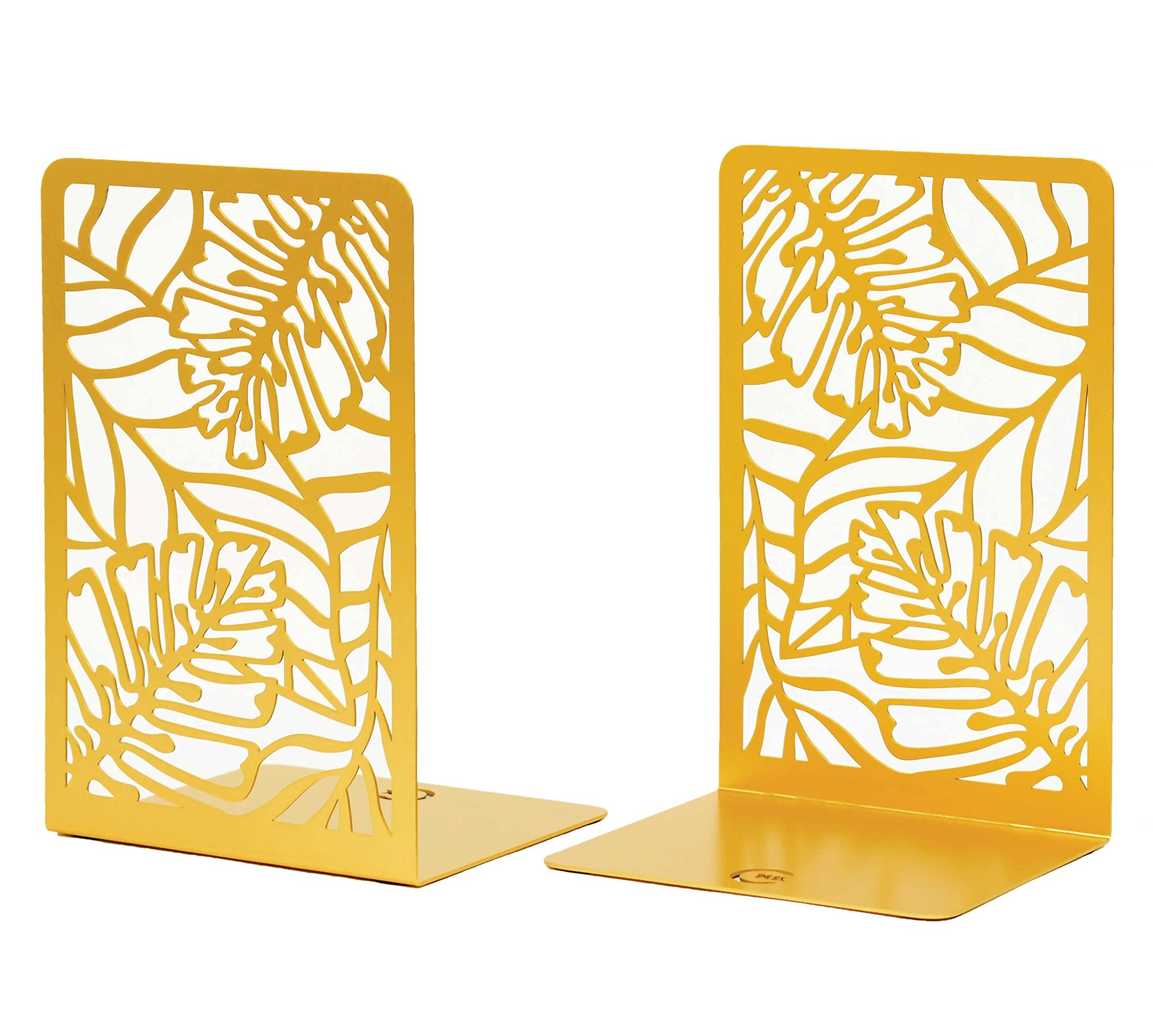 CNK Premium BookEnds - Metal Book Stoppers for Home Office, Book Shelf Holder, Home Decorative